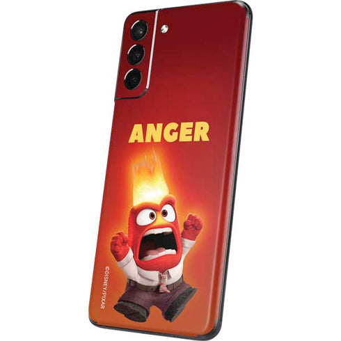 Disney Inside Out Anger Portrait Galaxy S21 Plus 5G Skin